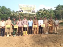 Kolaborasi Pemdes Teromu Bersama Polres Luwu Timur Wujudkan Program Ketahanan Pangan Nasional