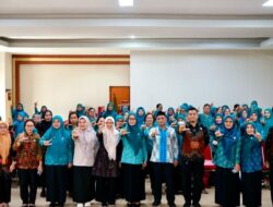 Pokja III TP. PKK Lutim Bersama DPKP Sosialisasikan Penanggulangan Krisis Pangan