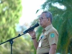 Pimpin Apel, Sekda Lutim Tegaskan Kedisiplinan ASN dan Non-ASN