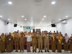 Wujudkan Pasar Sehat, Dinkes bersama Disdagkop-UKMP Lutim Gelar Rakor