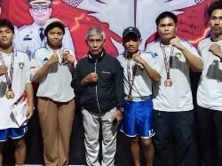Rusdi Layong Beri Dukungan Langsung Kepada Petinju Lutim yang Berlaga di Toraja Utara