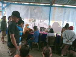 Tingkatkan Pelayanan Kesehatan, Pemdes Teromu Gelar Pemeriksaan Golongan Darah Warganya