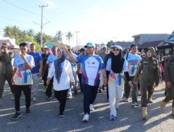 Bupati Luwu Timur Lepas Ratusan Peserta “Jalan Sehat Juara Chapter 2”