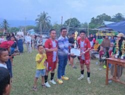 Firman Udding Apresiasi Kegiatan Turnamen KKN CUP II Desa Pongkeru