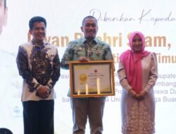 Kisah Inspiratif Bupati Irwan di Balik Penghargaan Mega Buana Award 2025