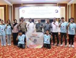 Sekda Lutim Saksikan Pelantikan PORDASI dan Lepas Atlet Akuatik Menuju Pra Porprov