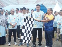 Bupati Irwan Lepas Jalan Santai Peringatan Harganas tingkat Kabupaten Luwu Timur