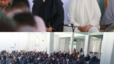 Wakil Ketua II DPRD Lutim Dampingi Wabup Hadiri Peringatan Maulid Nabi di Burau