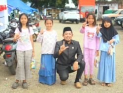 Rusdi Layong Berikan Semangat kepada Para Korban Kebakaran Sorowako
