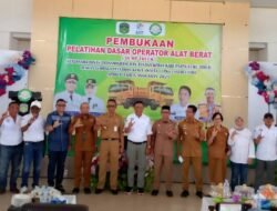 Alamsyah Hadiri Pembukaan Pelatihan Dasar Operator Alat Berat di Towuti