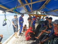 Dinas Perikanan Lutim dan Polairud Gelar Patroli Laut, Cegah Praktik Penangkapan Ikan Ilegal
