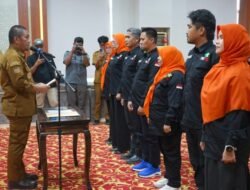 Bupati Irwan Lantik Tim PSC 119, Tingkatkan Pelayanan Kesehatan dan Keselamatan Masyarakat