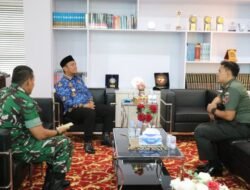 Bupati Terima Audiensi Dandim 1403/Palopo, Bahas TMMD hingga Turnamen Basket
