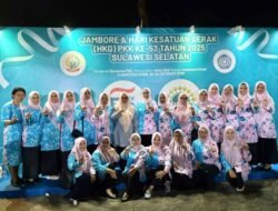 Gubernur Sulsel Apresiasi Semangat TP-PKK Lutim di Jambore & HKG PKK 2025