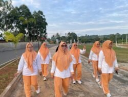 Bangun Semangat Hidup Sehat, Kebersamaan, dan Produktivitas, DWP Lutim Meriahkan SSJ