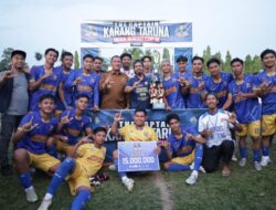 Semangat Sportivitas Warnai Final Karang Taruna Cup III Burau, Benteng Utama Raih Juara