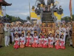 Piodalan Purnama Kapat, Wabup Puspawati Dorong Pelestarian Nilai Budaya dan Spiritualitas Umat Hindu