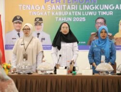 Dinkes Lutim Gelar Pertemuan Tenaga Sanitasi Lingkungan, Bahas Adaptasi Perubahan Iklim