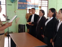 Lantik Tiga Perangkat Desa, Ini Harapan Kades Pattengko