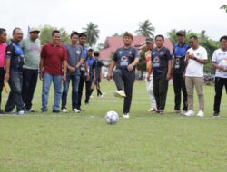 Bupati Irwan Bergabung Tim Kesebelasan, Jadi Pelopor Sportifitas dan Kebersamaan Pemain