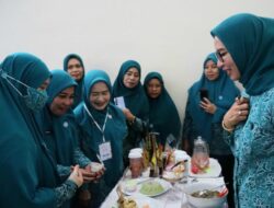 B2SA Fest 2025, Ketua TP PKK Lutim Dorong Kader Kembangkan Menu Sehat dan Inovatif