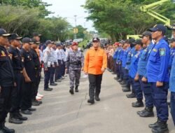 Apel Siaga Bencana Digelar, Bupati Irwan Pastikan Kesiapan Personel demi Keamanan Masyarakat