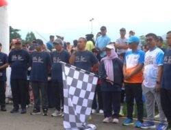HUT Korpri ke-54, Jalan Sehat Lutim Meriah dengan Doorprize Menarik