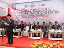 Momentum Hari Pahlawan, Bupati Irwan Ajak Masyarakat Terus Bergerak Lanjutkan Perjuangan