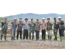 Pemkab Lutim dan Kodim 1403 Palopo Tinjau Progres Cetak Sawah di Towuti