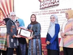 Lewat Tarian Riringgo, dr. Ani Antar LutimJuara 1 Parade Wastra di Expo Kreatif Andalan 2025