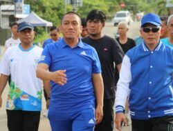 Sapa Warga dan Pantau Infrastruktur, Bupati Irwan Mulai Hari dengan Olahraga Pagi