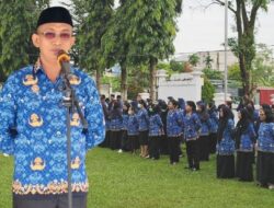 Pimpin Upacara HKN, Kepala KUA Tomoni Tekankan Pencegahan Pernikahan Dini