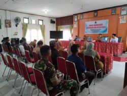 Pemerintah Kecamatan Kalaena Gelar Rakor Keamanan dan Ketertiban Jelang Natal dan Tahun Baru