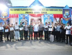 Dari Nuha ke Burau, Bupati Irwan dan Kapolres Ario Meninjau Pos Siaga Nataru 2026