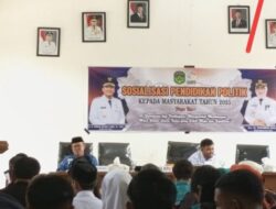 Wakil Ketua II DPRD Luwu Timur Jadi Pemateri pada Sosialisasi Pendidikan Politik