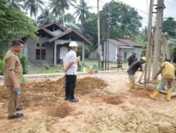 Bupati Luwu Timur Lakukan Peninjauan Proyek Gerbang Perbatasan di Burau