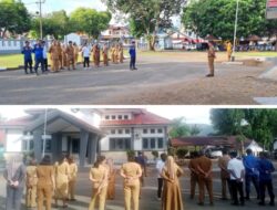 Awali Hari Penuh Semangat, Camat Wasuponda Pimpin Apel Pagi