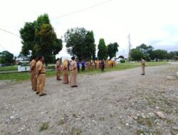 Camat Burau Pimpin Apel Pagi, Tegaskan Tingkatkan Kualitas Pelayanan