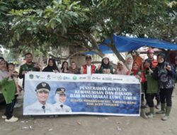 Relawan Kemanusiaan Pemkab Lutim Gelar Baksos di Aceh Tamiang