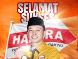 Aprianto Dikukuhkan Jadi Ketua DPC Hanura Luwu Timur Periode 2026-2030