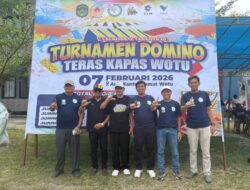Plt. Kadis Parmudora Apresiasi Turnamen Domino Teras Kapas Lutim Juara