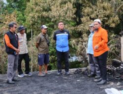 Tinjau Lokasi Kebakaran di Wasuponda, Bupati : Bantuan Pembangunan Rumah Dipercepat