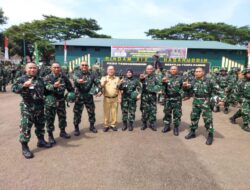 Perkuat Bela Negara, 8 ASN Lutim Ikuti Latsarmil Komcad di Gowa