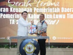 Komitmen Transparansi dan Kepatuhan, Bupati Irwan Serahkan LKPD 2025 ke BPK RI Sulsel