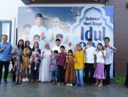Usai Sholat Ied, Warga Padati Open House Bupati dan Wabup Luwu Timur