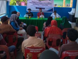 Sinergi Membangun Desa, Mahasiswa KKN UM Palopo Angkatan IX Gelar Seminar Program Kerja di Lampenai