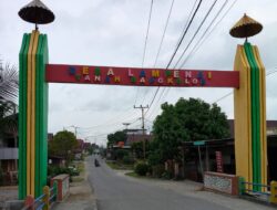 Batas Desa Lampenai dan Bawalipu di Wotu Kini Miliki Wajah Baru yang Ikonik