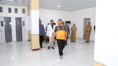 Masuki Tahap Finishing, Bupati Luwu Timur Tinjau Progres RSUD I Lagaligo