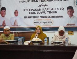Usai Ditraining, Kafilah Lutim Siap Tampil Maksimal di MTQ Sulsel 2026
