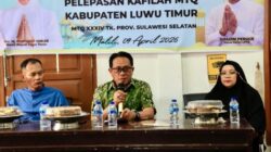 Sekda Resmi Lepas Kafilah Lutim, Optimis Tampil Maksimal di MTQ Sulsel Maros